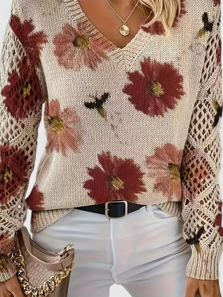 Lovisa | Delikat Blomstertröja