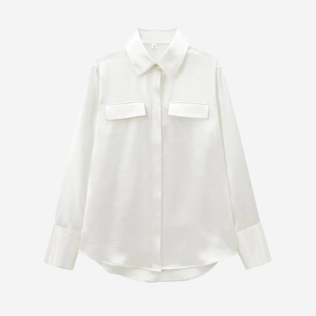 Nordberg™| Silkeslook skjorta
