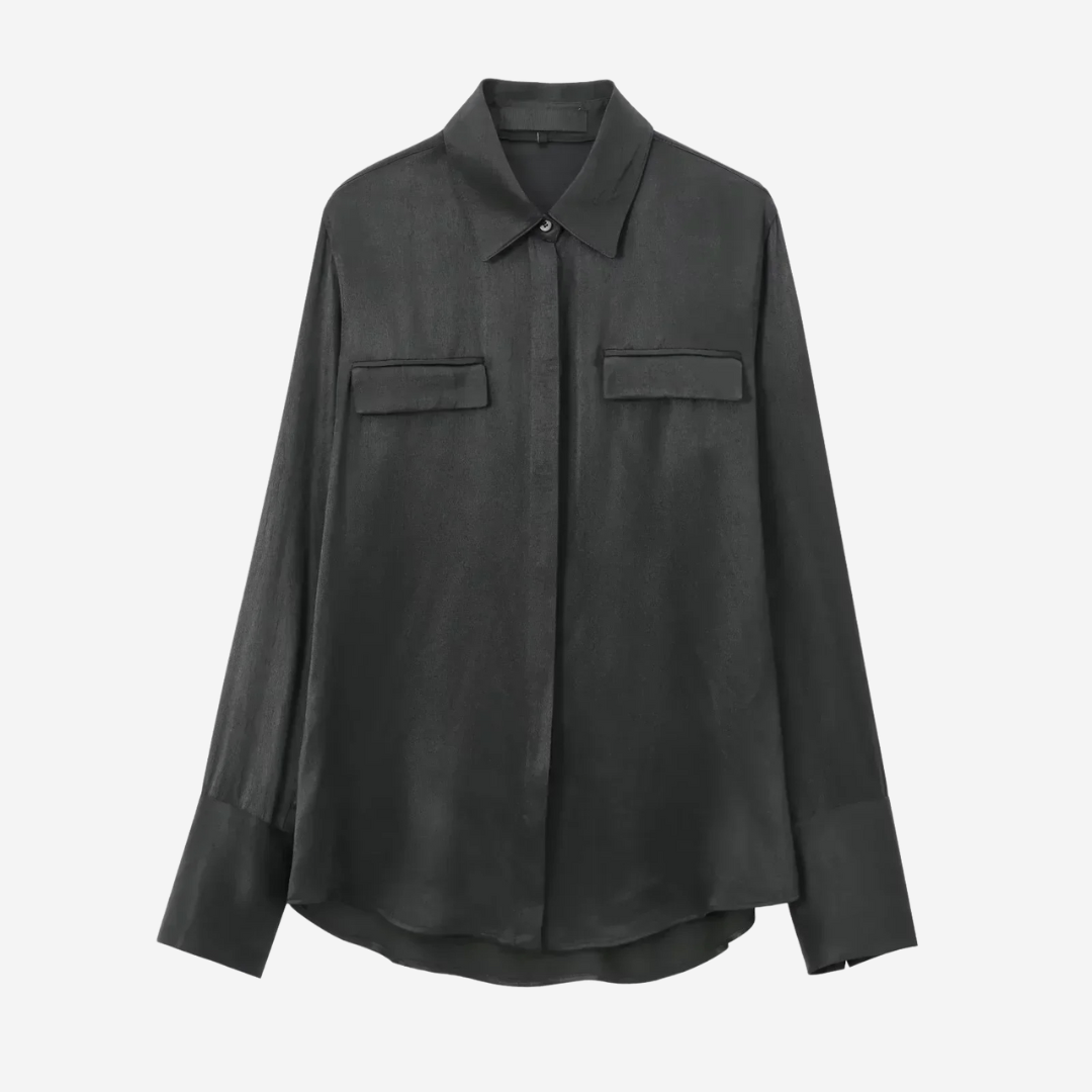 Nordberg™| Silkeslook skjorta