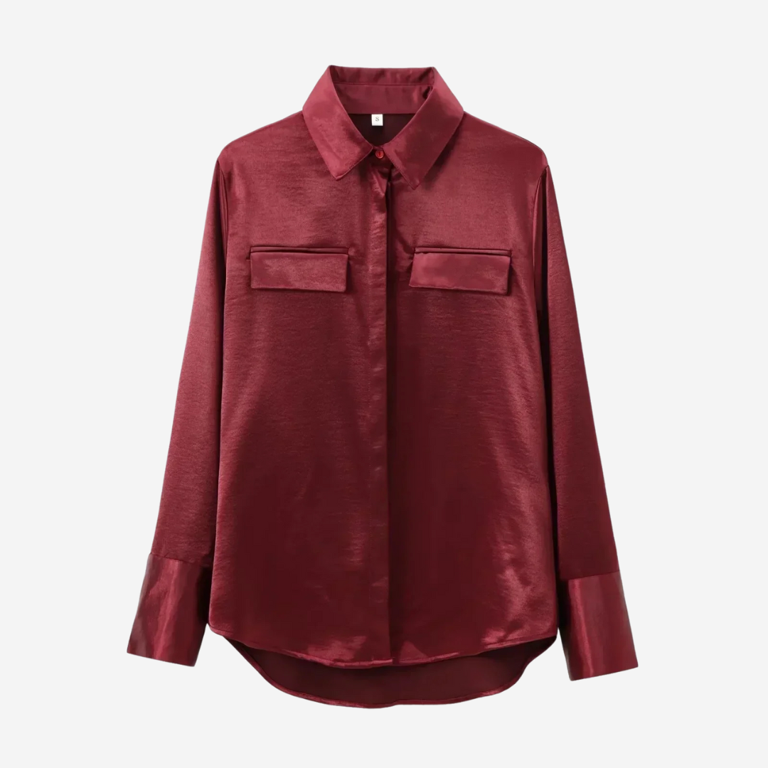 Nordberg™| Silkeslook skjorta